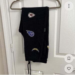 Kids Black NFL Team Logo Sweatpants